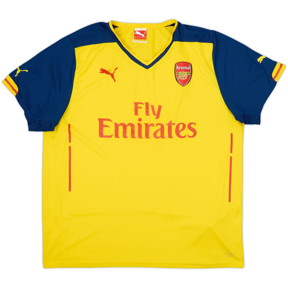 2014-15 Arsenal Away Shirt - 4/10 - (XL)