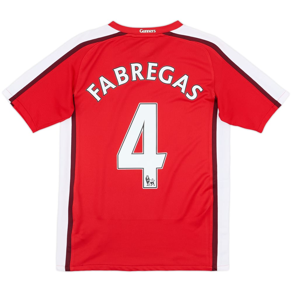 2008-10 Arsenal Home Shirt Fabregas #4 - 10/10 - (L.Boys)