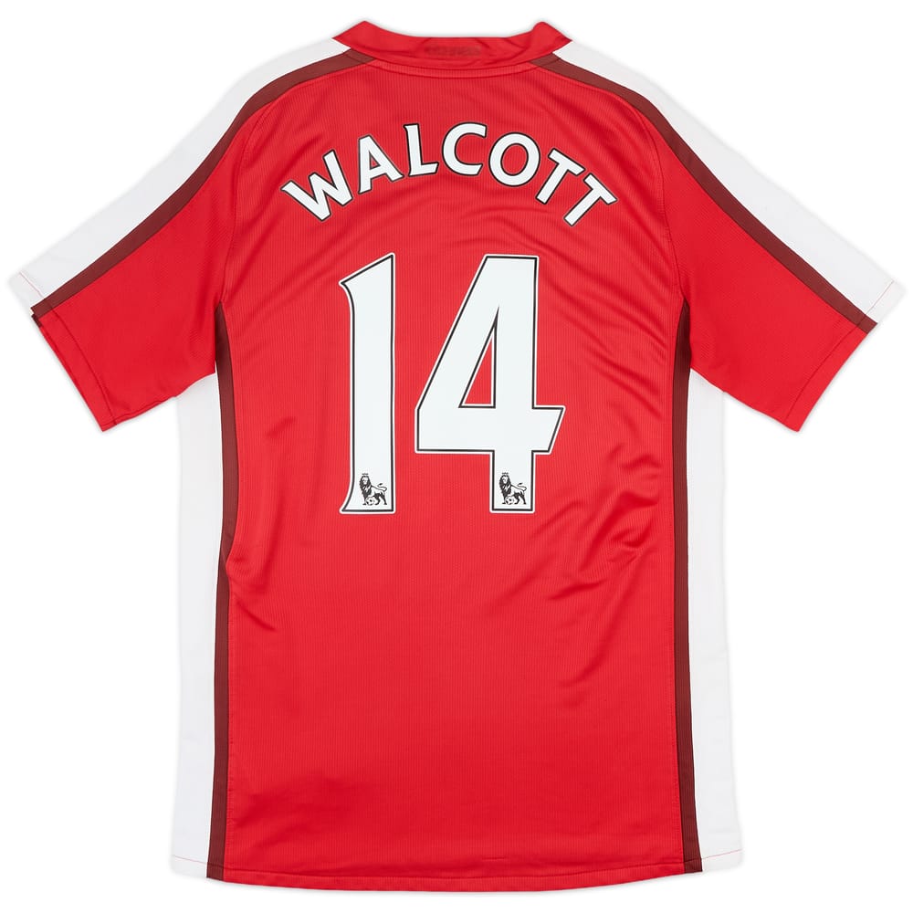 2008-10 Arsenal Home Shirt Walcott #14 - 5/10 - (S)
