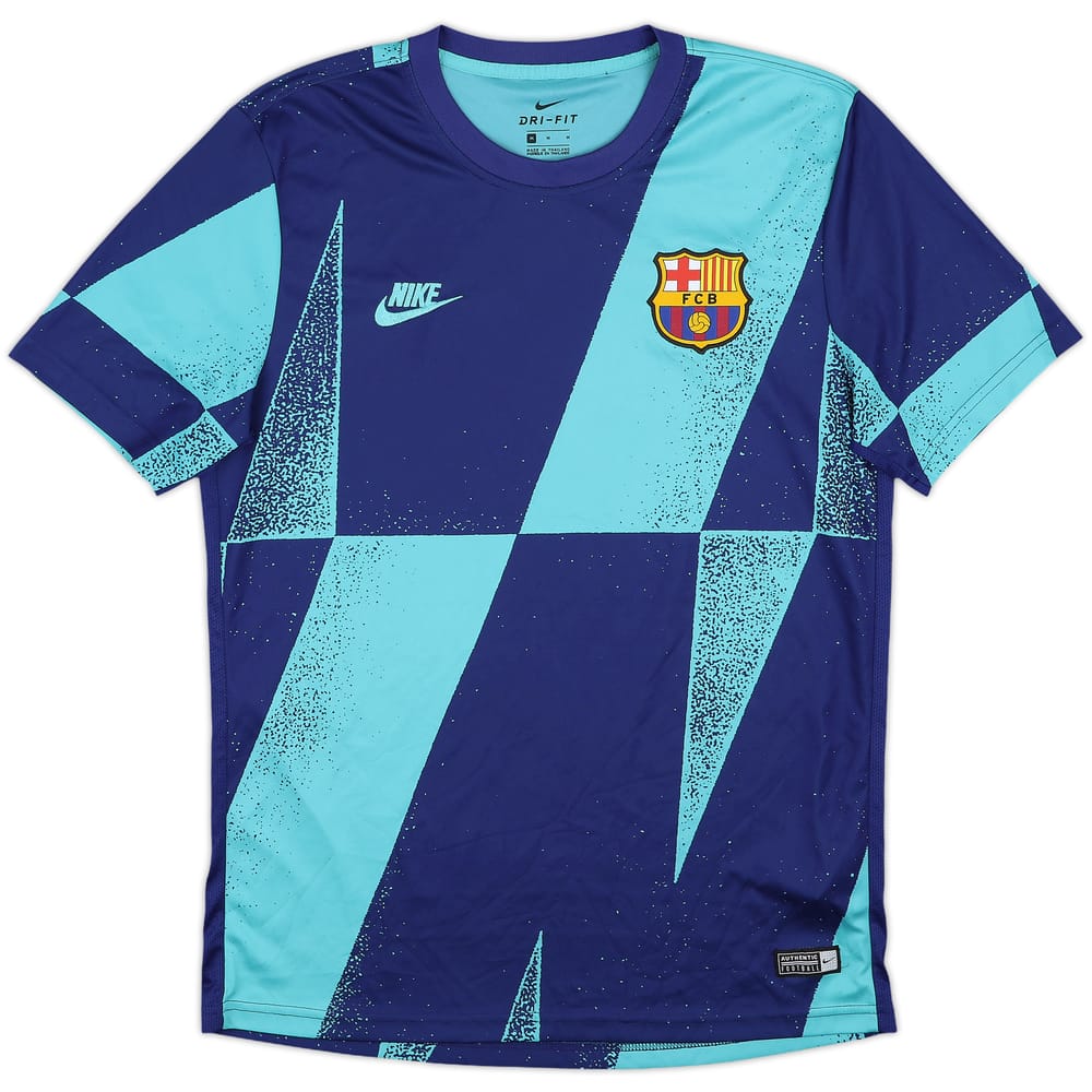 2019-20 Barcelona Nike Training Shirt - 8/10 - (M)