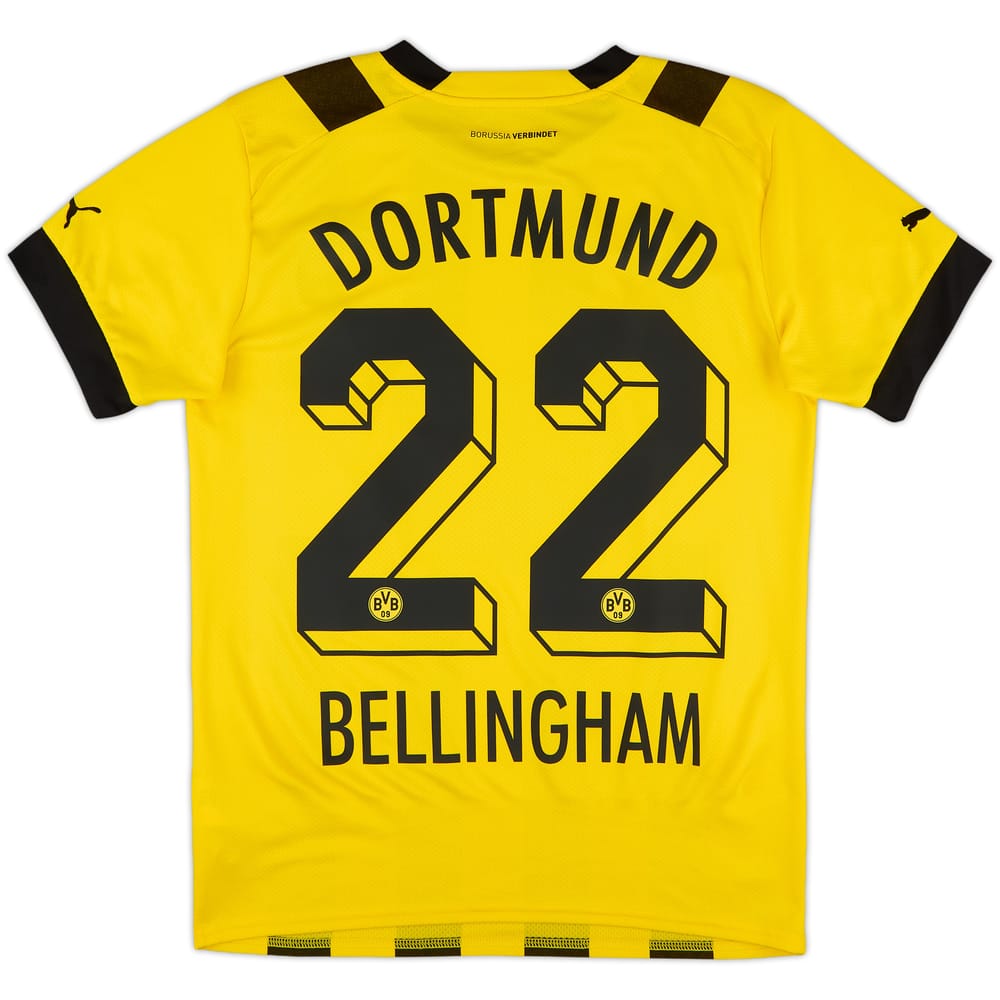 2022-23 Dortmund Home Shirt Bellingham #22 - 8/10 - (S)