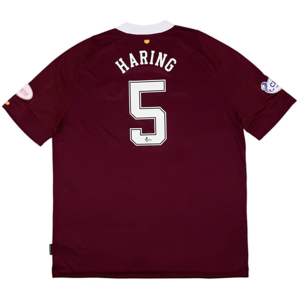 2022-23 Hearts Home Shirt Haring #5 - 8/10 - (4XL)