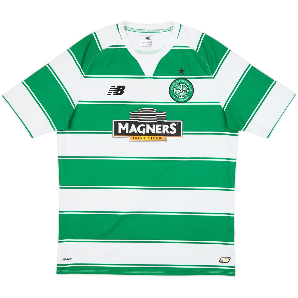 2015-16 Celtic Home Shirt - 8/10 - (L)