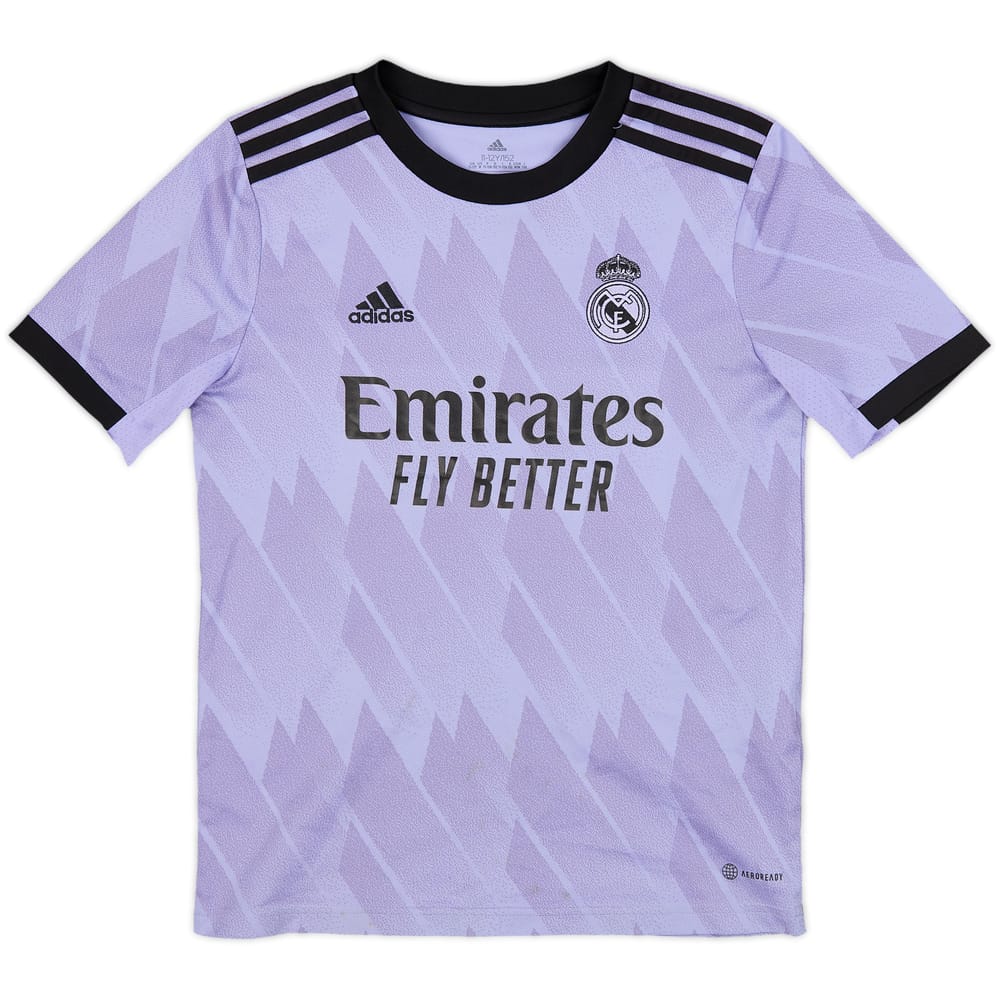 2022-23 Real Madrid Away Shirt - 9/10 - (M.Boys)