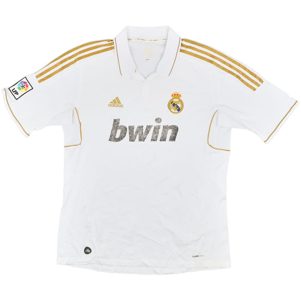 2011-12 Real Madrid Home Shirt - 4/10 - (XL)