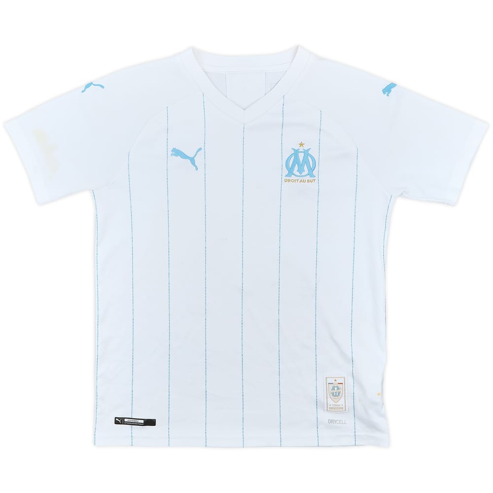 2019-20 Olympique Marseille Home Shirt - 5/10 - (M.Boys)