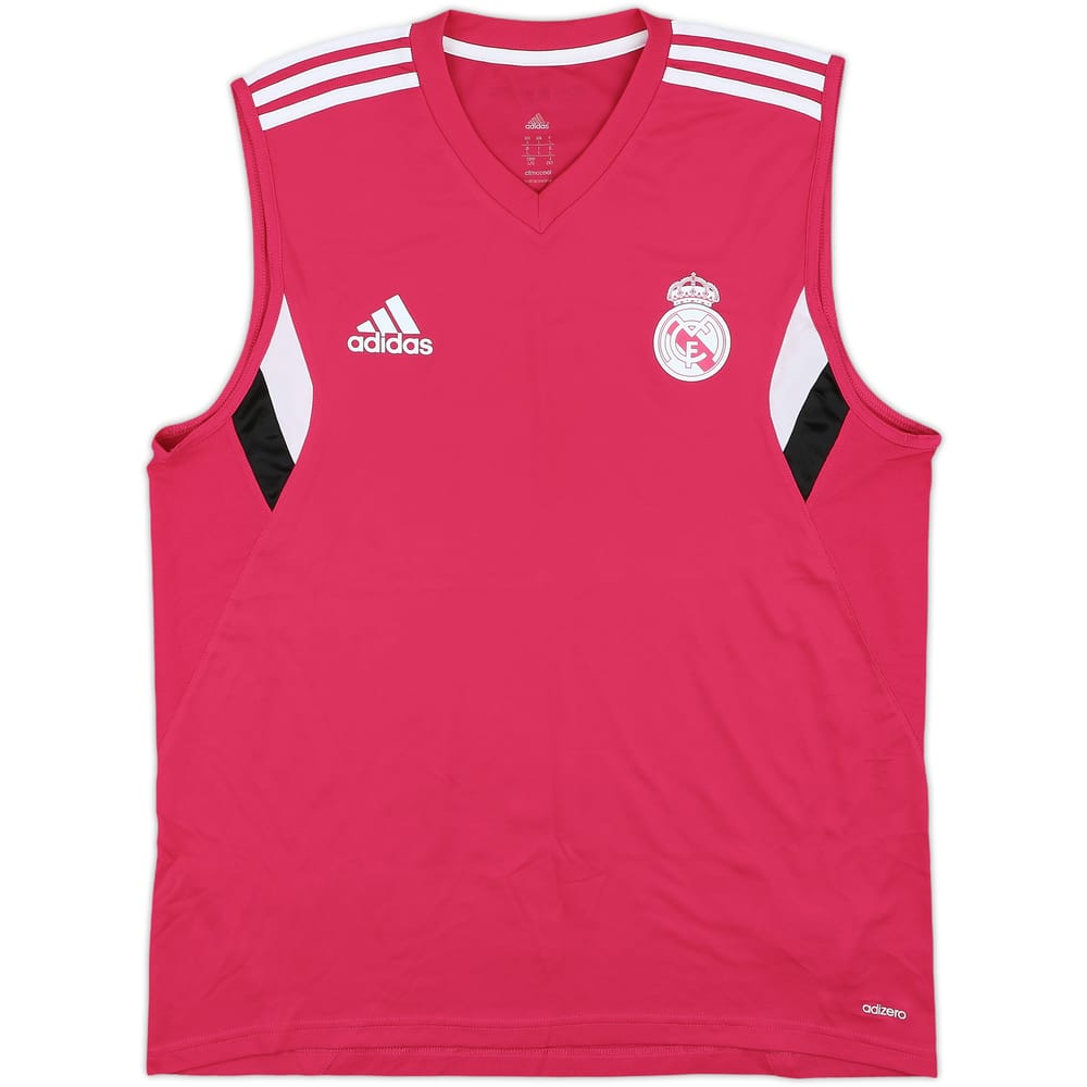 2014-15 Real Madrid adizero Training Vest - 8/10 - (L)
