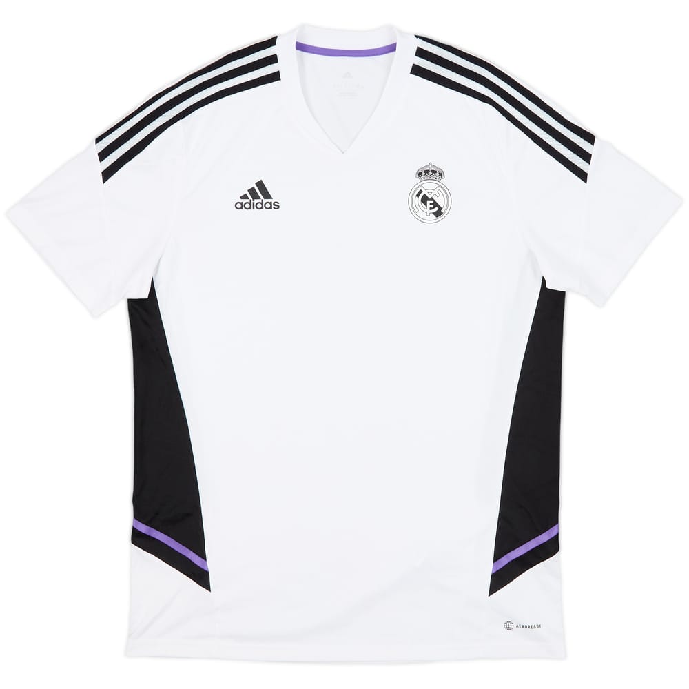 2022-23 Real Madrid adidas Training Shirt - 9/10 - (L)