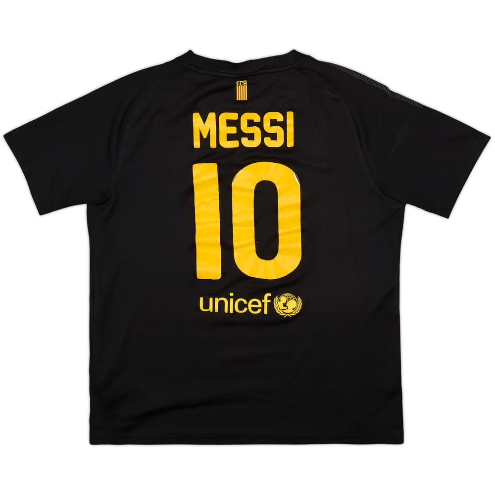 2011-12 Barcelona Away Shirt Messi #10 - 5/10 - (XL.Boys)