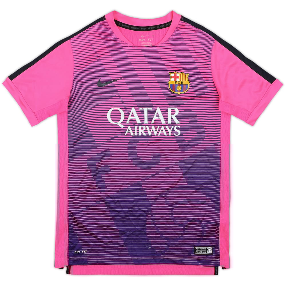 2015-16 Barcelona Nike Training Shirt - 4/10 - (L.Boys)
