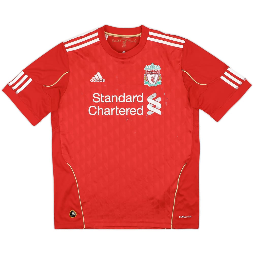 2010-12 Liverpool Home Shirt - 4/10 - (XL.Boys)
