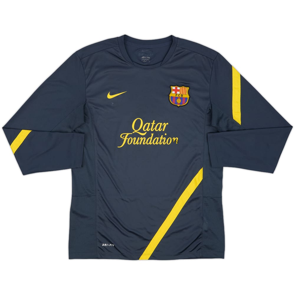 2011-12 Barcelona Nike Training L/S Shirt - 5/10 - (M)