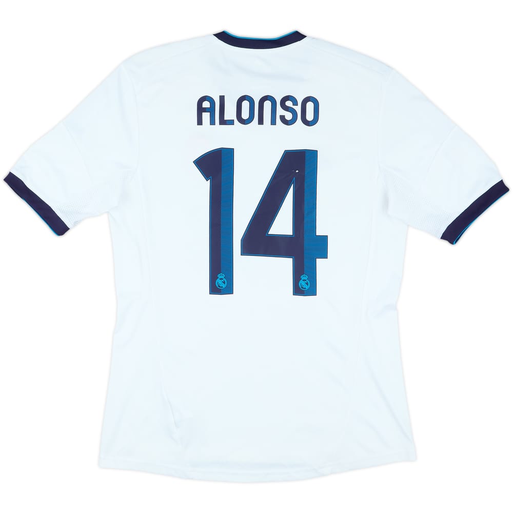 2012-13 Real Madrid Home Shirt Alonso #14 - 7/10 - (M)
