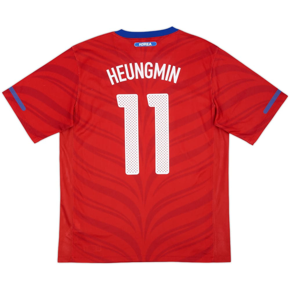 2010-12 South Korea Home Shirt Heungmin #11 - 7/10 - (L)
