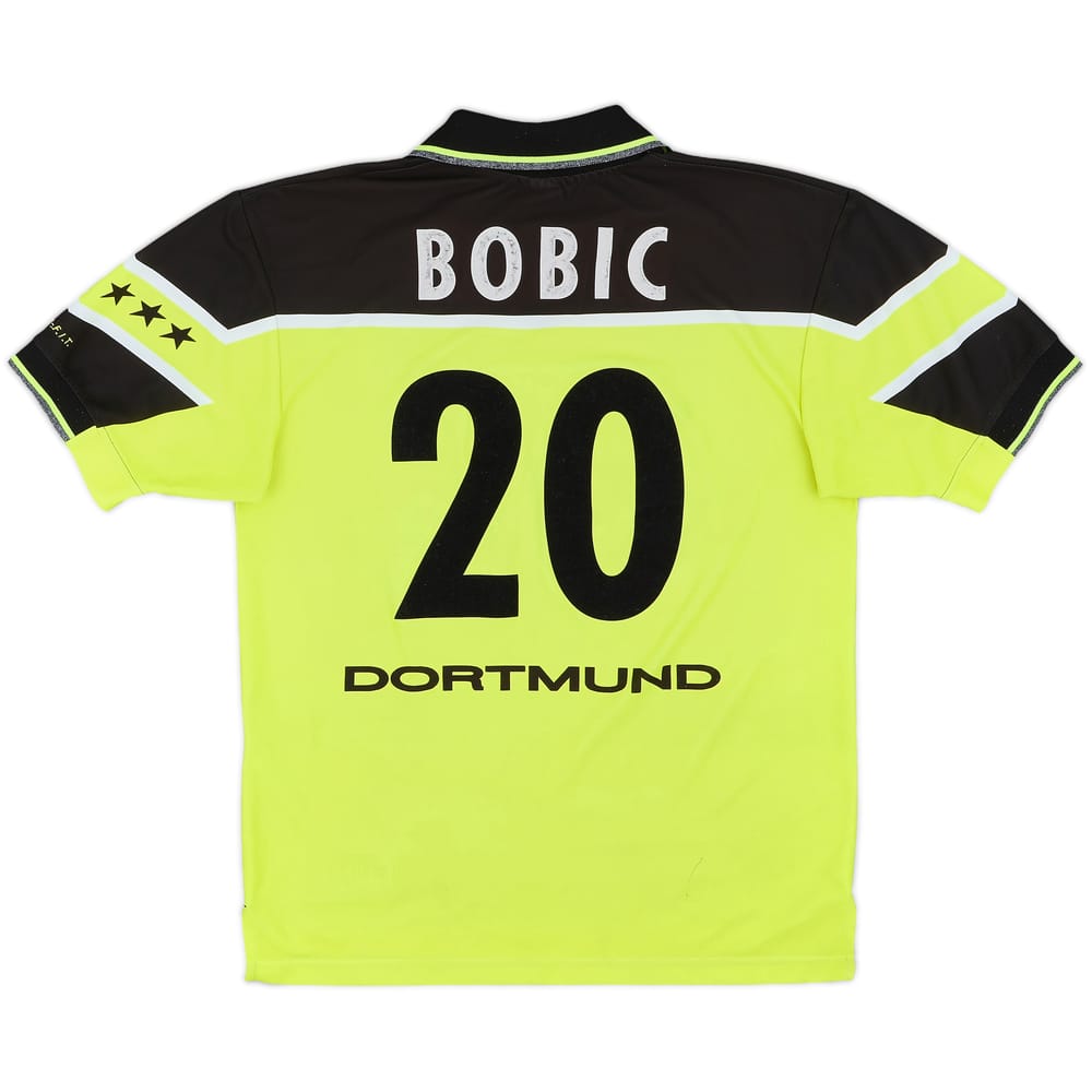 1997-98 Borussia Dortmund Home Shirt Bobic #20 - 8/10 - (S)