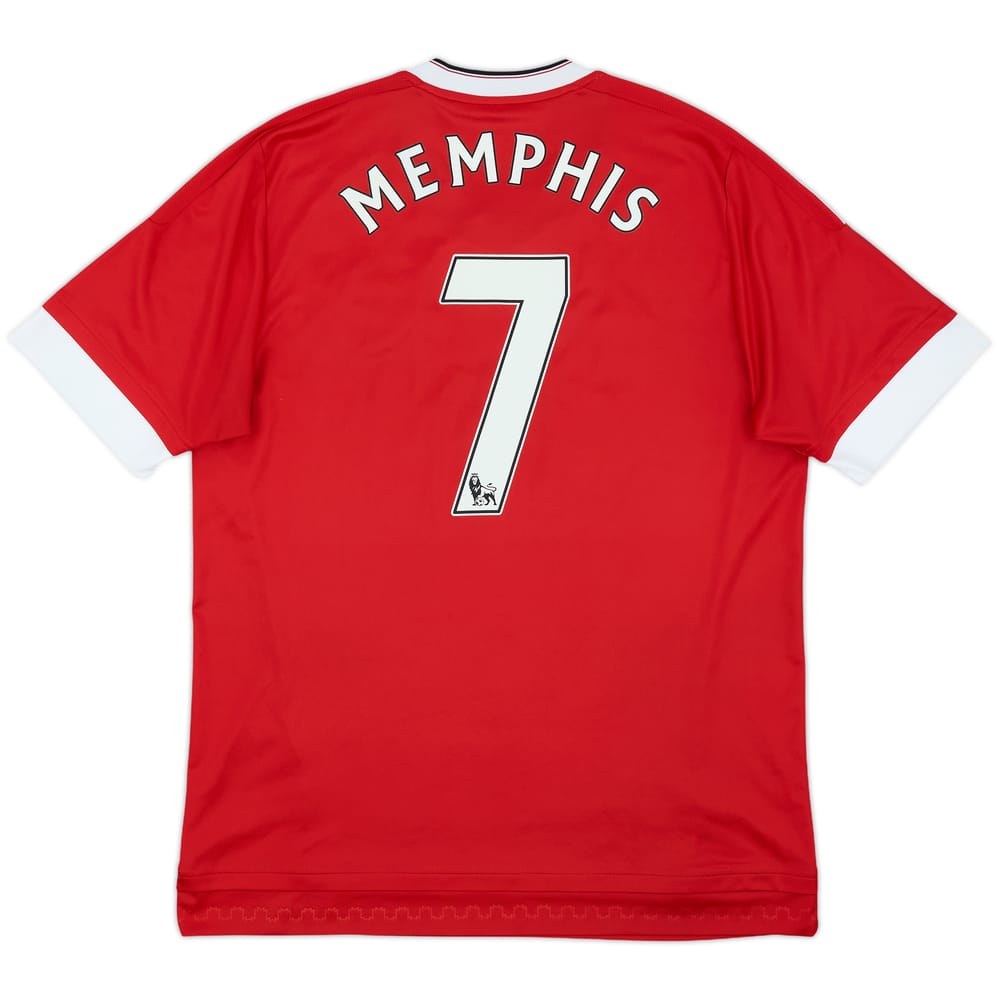 2015-16 Manchester United Home Shirt Memphis #7 - 7/10 - (L)