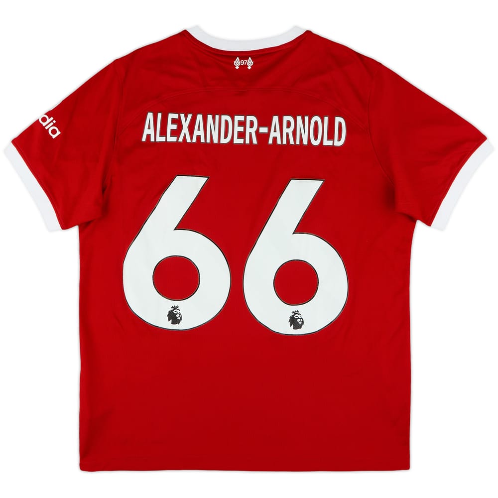 2023-24 Liverpool Home Shirt Alexander-Arnold #66 - 7/10 - (L)