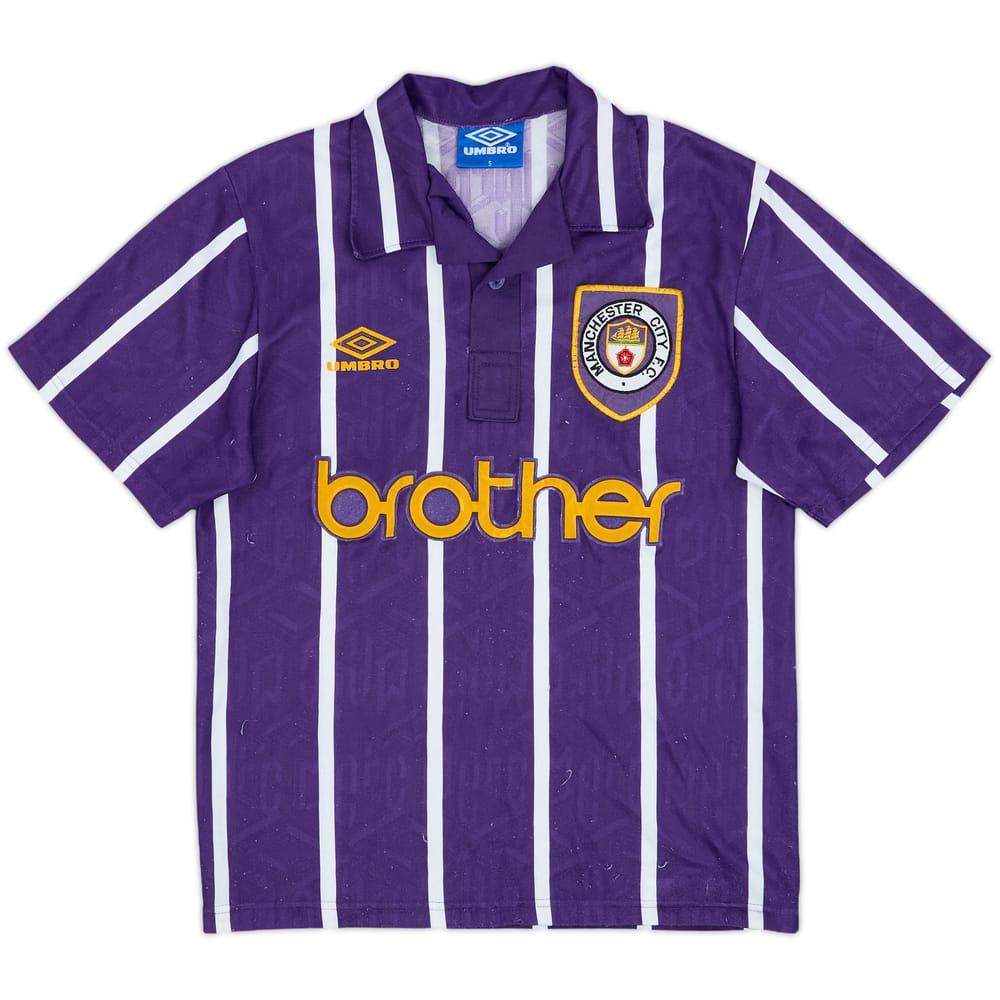 1993-94 Manchester City Away Shirt - 8/10 - (S)