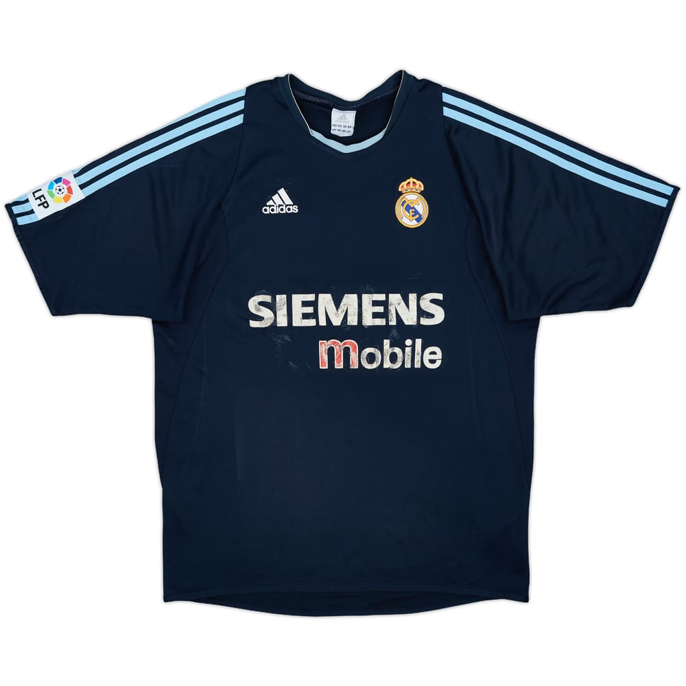 2003-04 Real Madrid Away Shirt - 4/10 - (L)