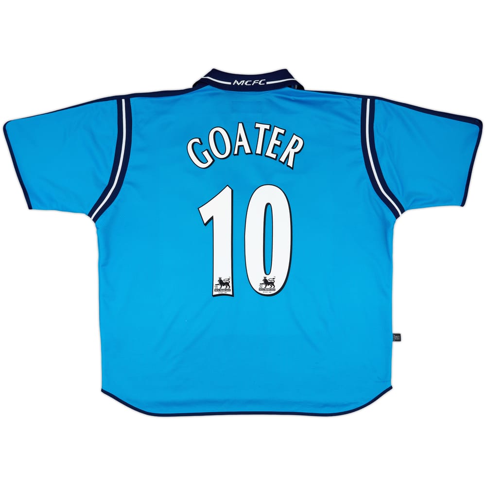 2002-03 Manchester City Home Shirt Goater #10 - 5/10 - (XXL)
