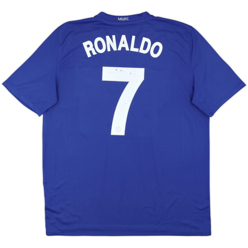 2008-09 Manchester United Third Shirt Ronaldo #7 - 6/10 - (XXL)