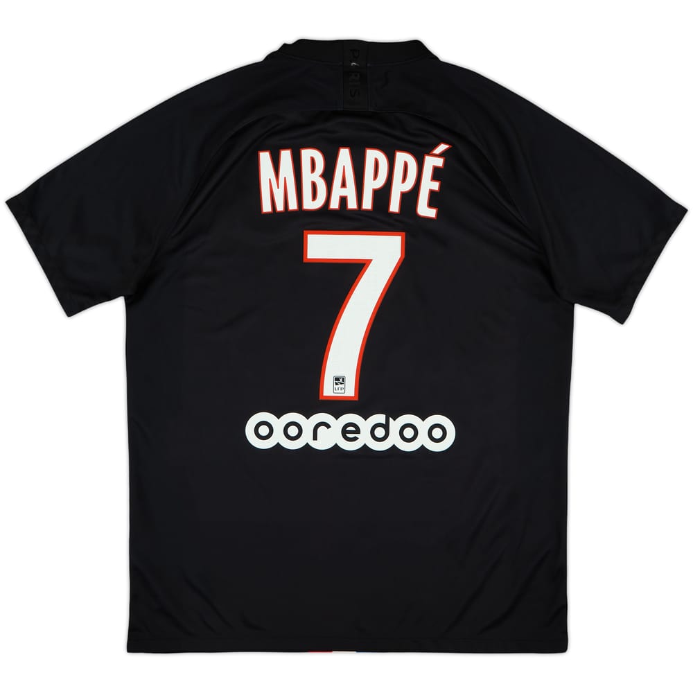 2019-20 Paris Saint-Germain Fourth Shirt Mbappe #7 - 10/10 - (L)