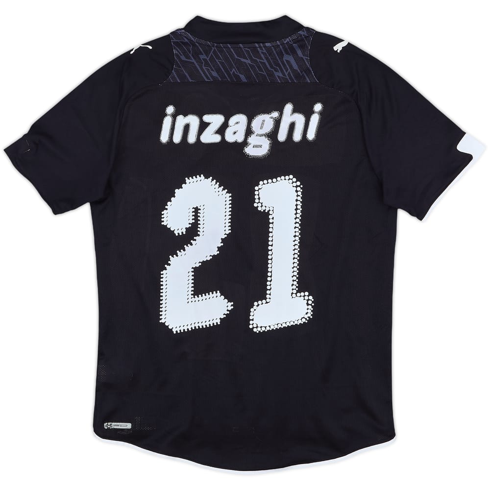 2009-10 Lazio Away Shirt Inzaghi #21 - 9/10 - (M)
