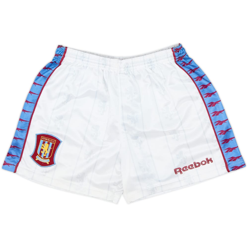 1995-97 Aston Villa Home Shorts - 7/10 - (L.Boys)