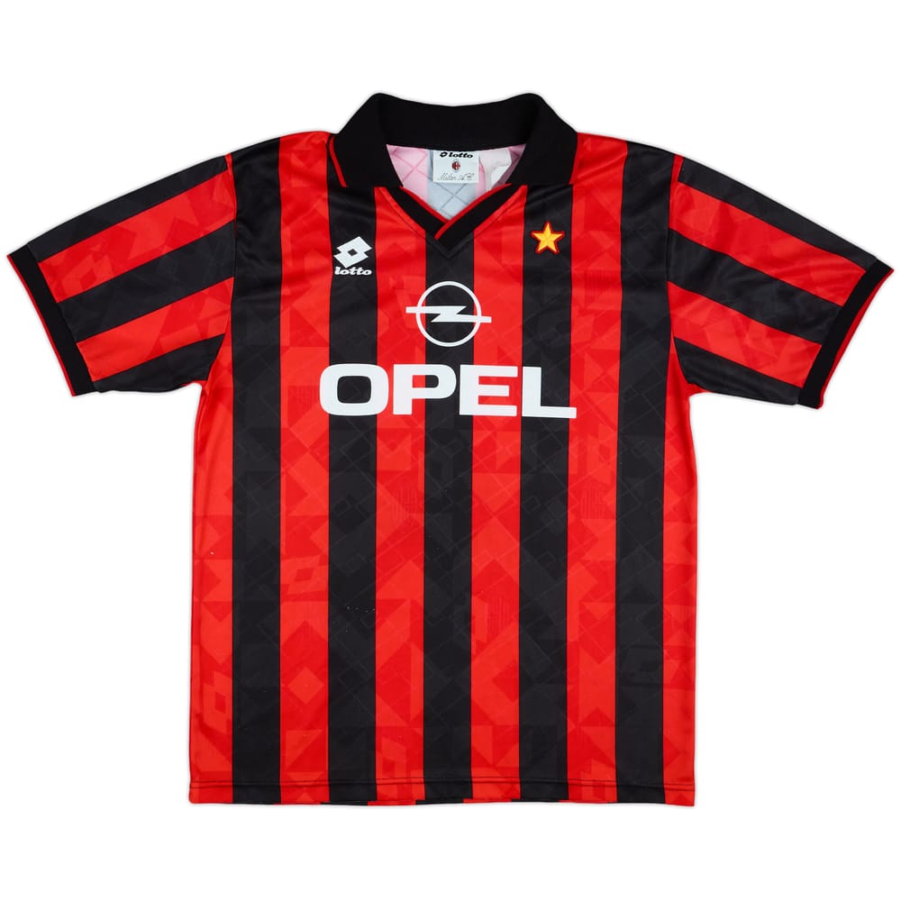 1994-95 AC Milan Home Shirt - 8/10 - (XL)