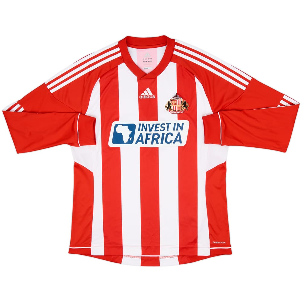 2012-13 Sunderland Home L/S Shirt - 10/10 - (L)