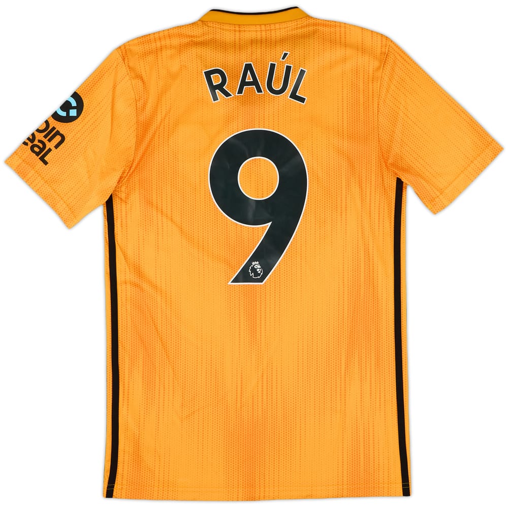 2018-19 Wolves Home Shirt Raul #9 - 9/10 - (XS)