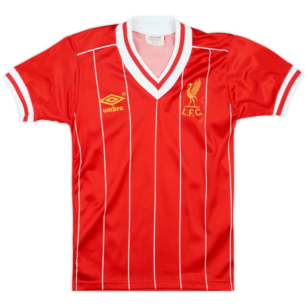 1982-85 Liverpool Home Shirt - 9/10 - (S.Boys)