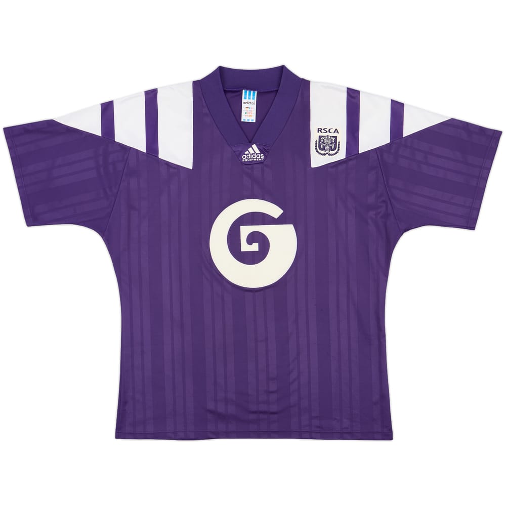 1992-93 Anderlecht Away Shirt - 9/10 - (XL)