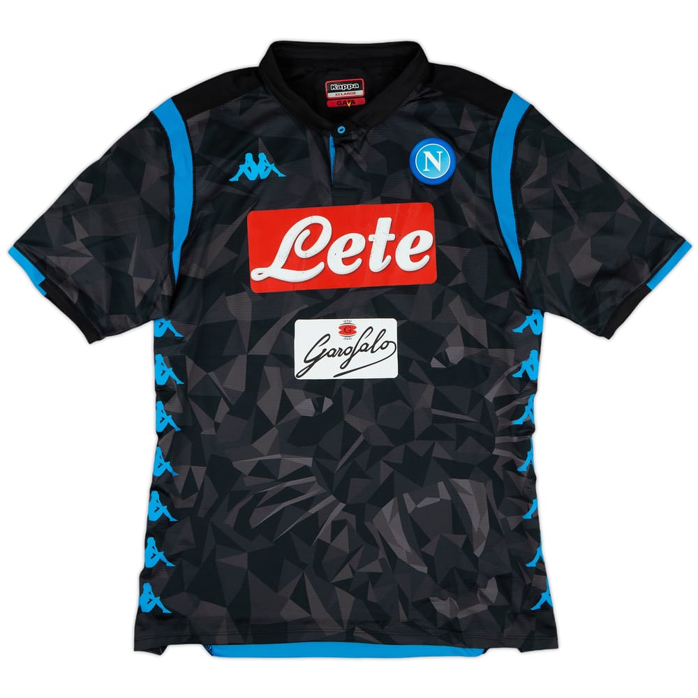 2018-19 Napoli Authentic Away Shirt - 6/10 - (XXL)