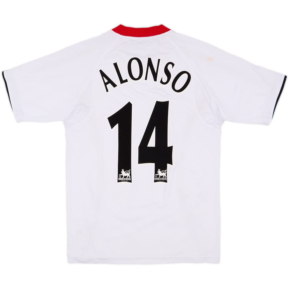 2005-06 Liverpool Away Shirt Alonso #14 - 7/10 - (S)