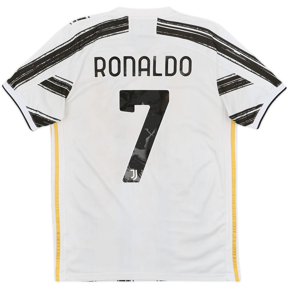 2020-21 Juventus Home Shirt Ronaldo #7 - 8/10 - (M)