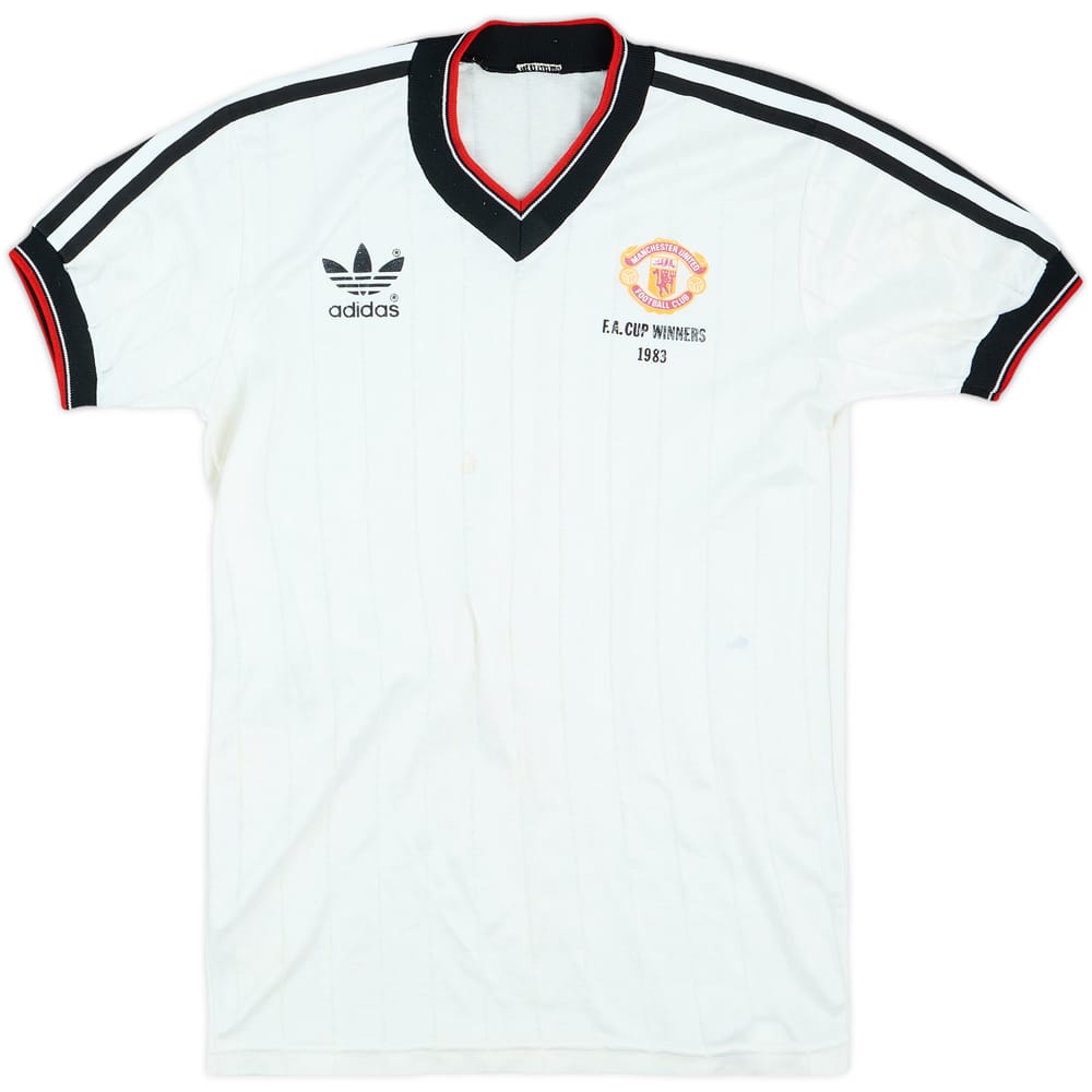 1982-84 Manchester United Away Shirt - 6/10 - (L.Boys)