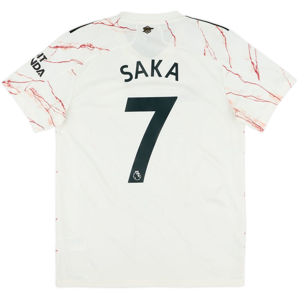 2020-21 Arsenal Away Shirt Saka #7 - 10/10 - (M)