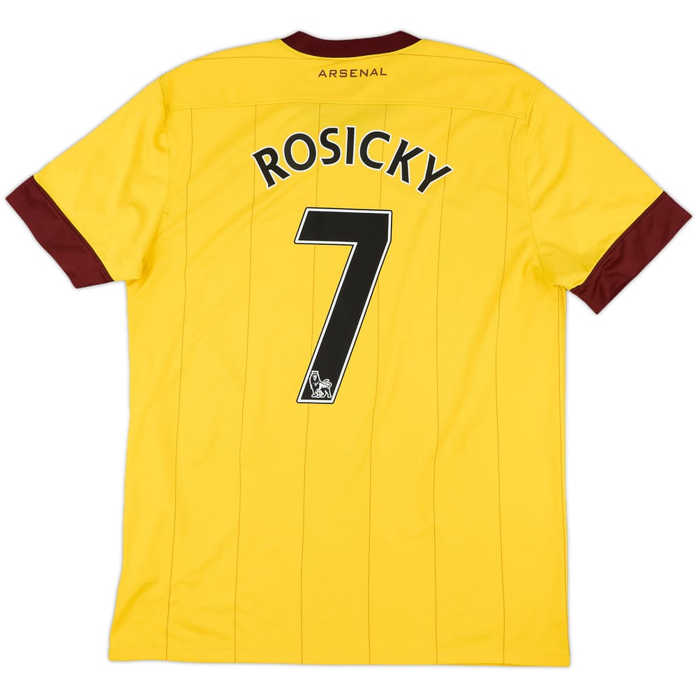 2010-13 Arsenal Away Shirt Rosicky #7 - 7/10 - (M)