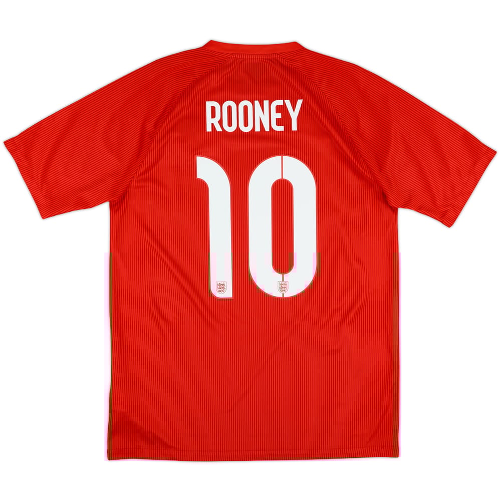 2014-15 England Away Shirt Rooney #10 - 10/10 - (M)