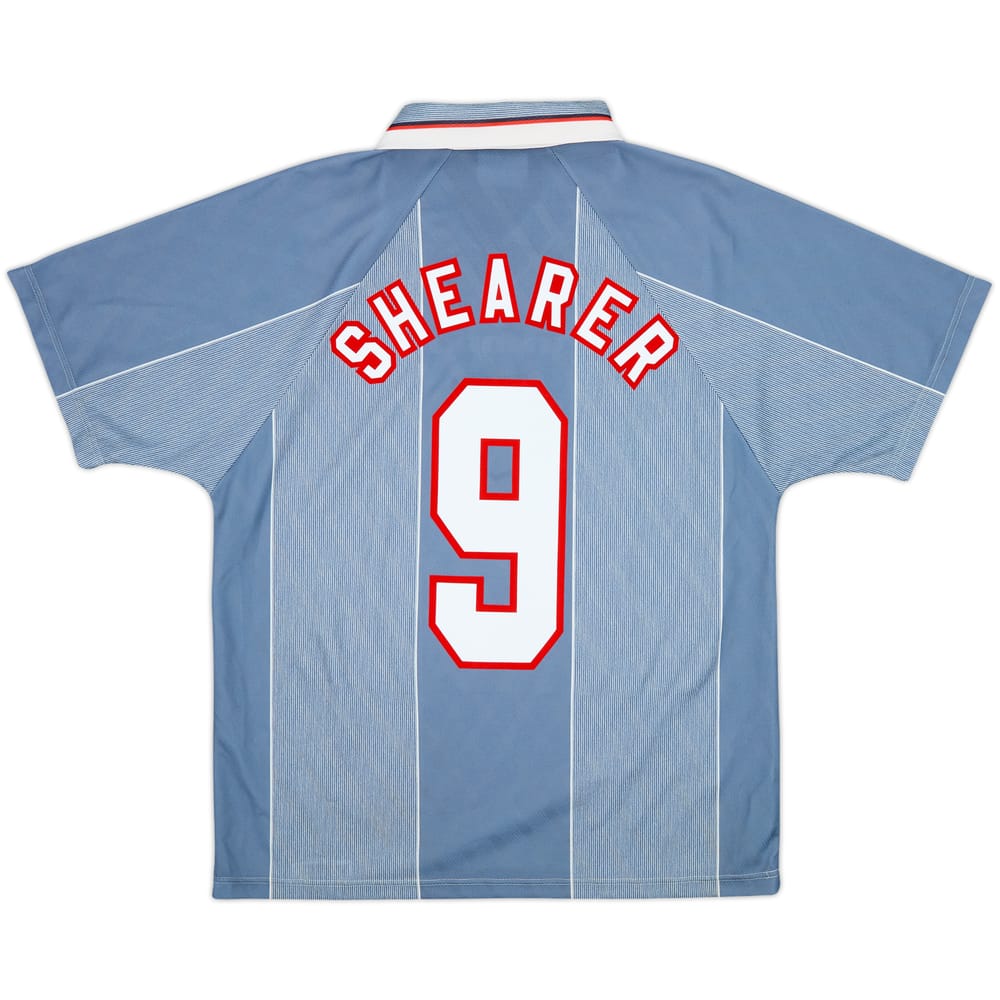 1996-97 England Away Shirt Shearer #9 - 9/10 - (M)