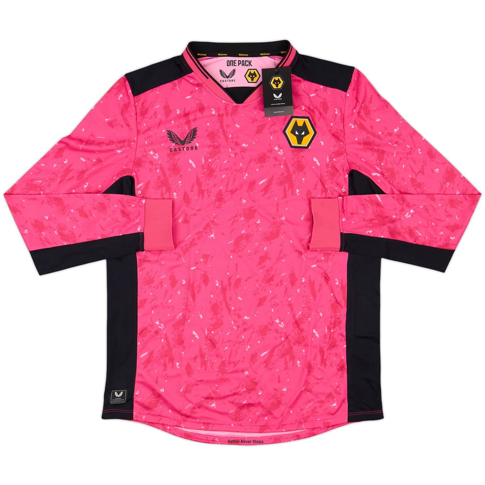 2021-22 Wolves Player Issue Pro GK Away Shirt (L)