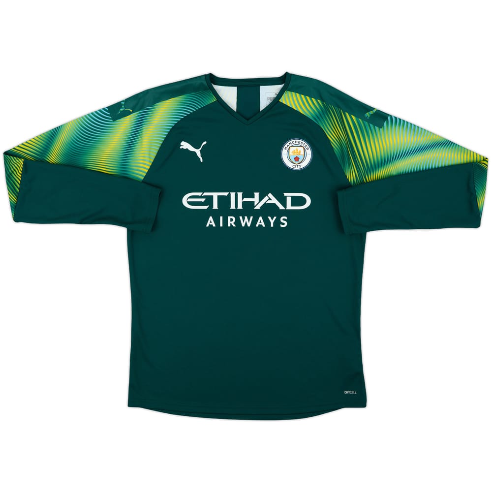 2019-20 Manchester City GK Shirt - 9/10 - (L)