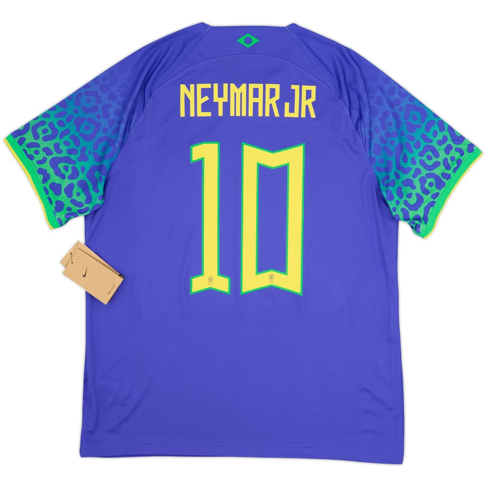 2022-23 Brazil Away Shirt Neymar #10 (L)