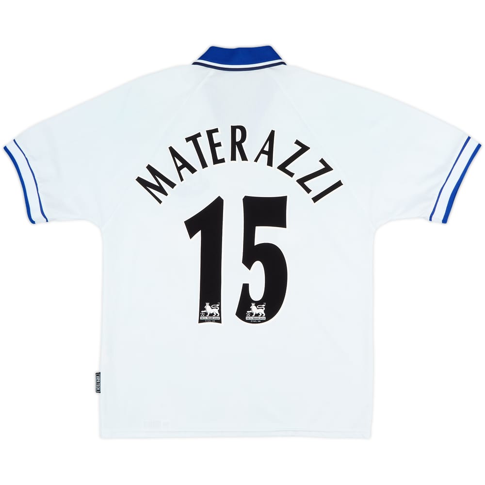 1998-99 Everton Away Shirt Materazzi #15 - 8/10 - (M)