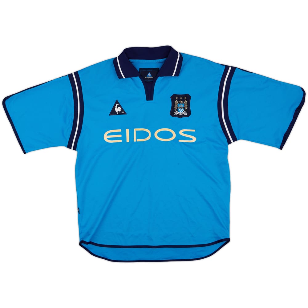 2001-02 Manchester City Home Shirt - 8/10 - (M)