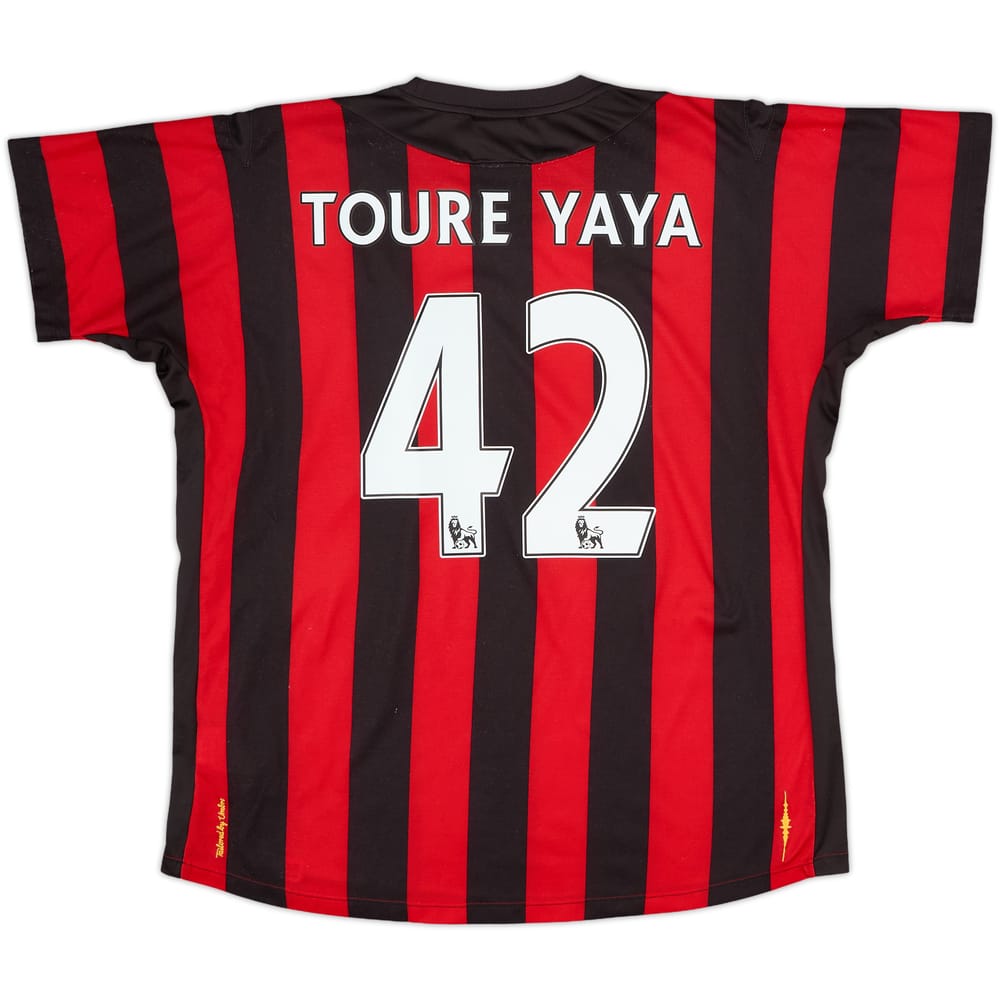 2011-12 Manchester City Away Shirt Toure Yaya #42 - 10/10 - (L)