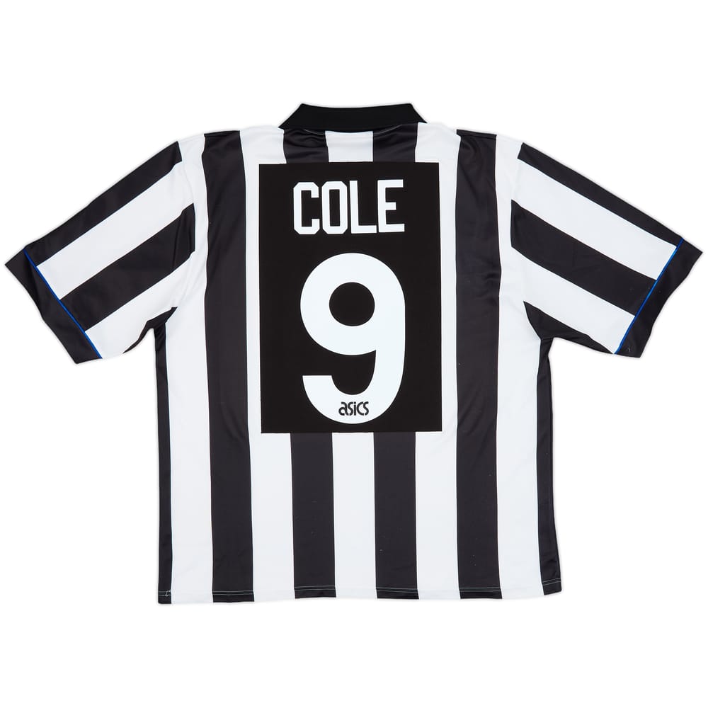 1993-95 Newcastle Home Shirt Cole #9 - 8/10 - (L/XL)