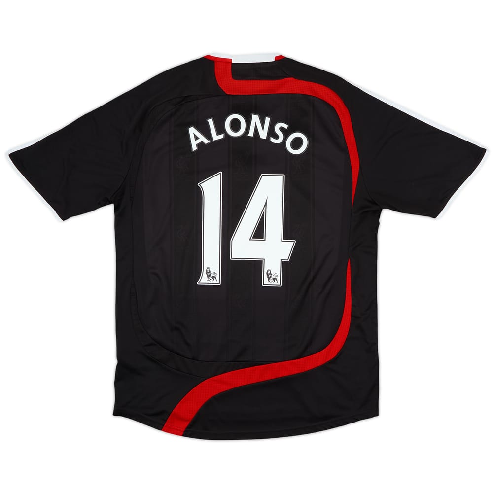 2007-08 Liverpool Third Shirt Alonso #14 - 8/10 - (L)