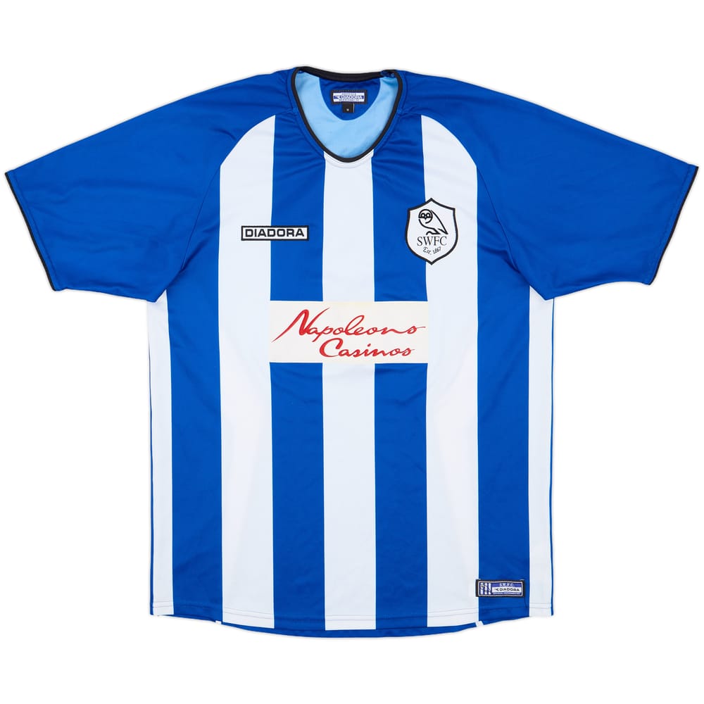 2003-05 Sheffield Wednesday Home Shirt - 8/10 - (M)